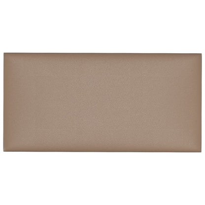Wandpanelen 0,54 M² Kunstleer Kleurig Cappuccino 30 x 15 cm Rechthoekig
