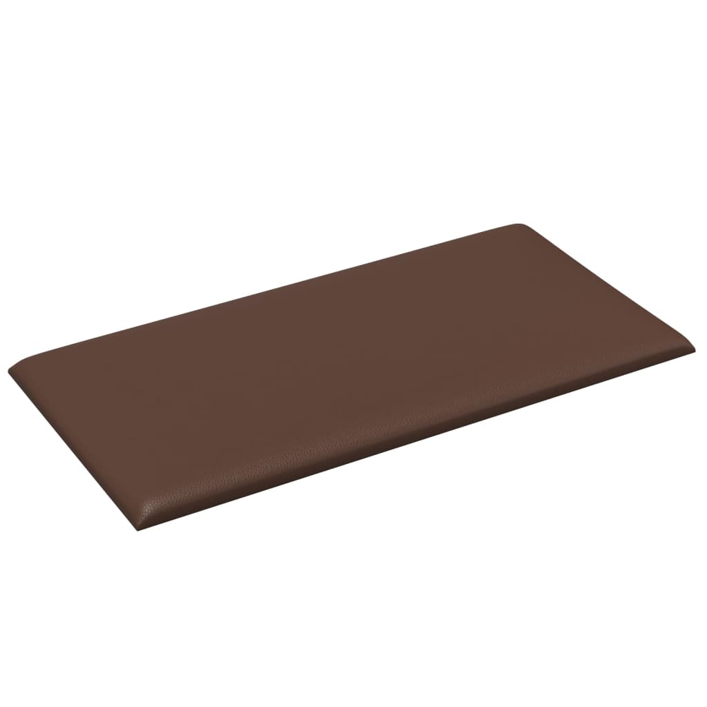 Wandpanelen 0,54 M² Kunstleer Bruin 30 x 15 cm Rechthoekig