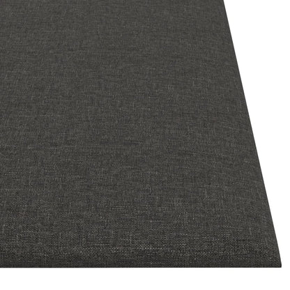 Wandpanelen 1,08 M² Stof Donkergrijs 30 x 30 cm Rechthoekig