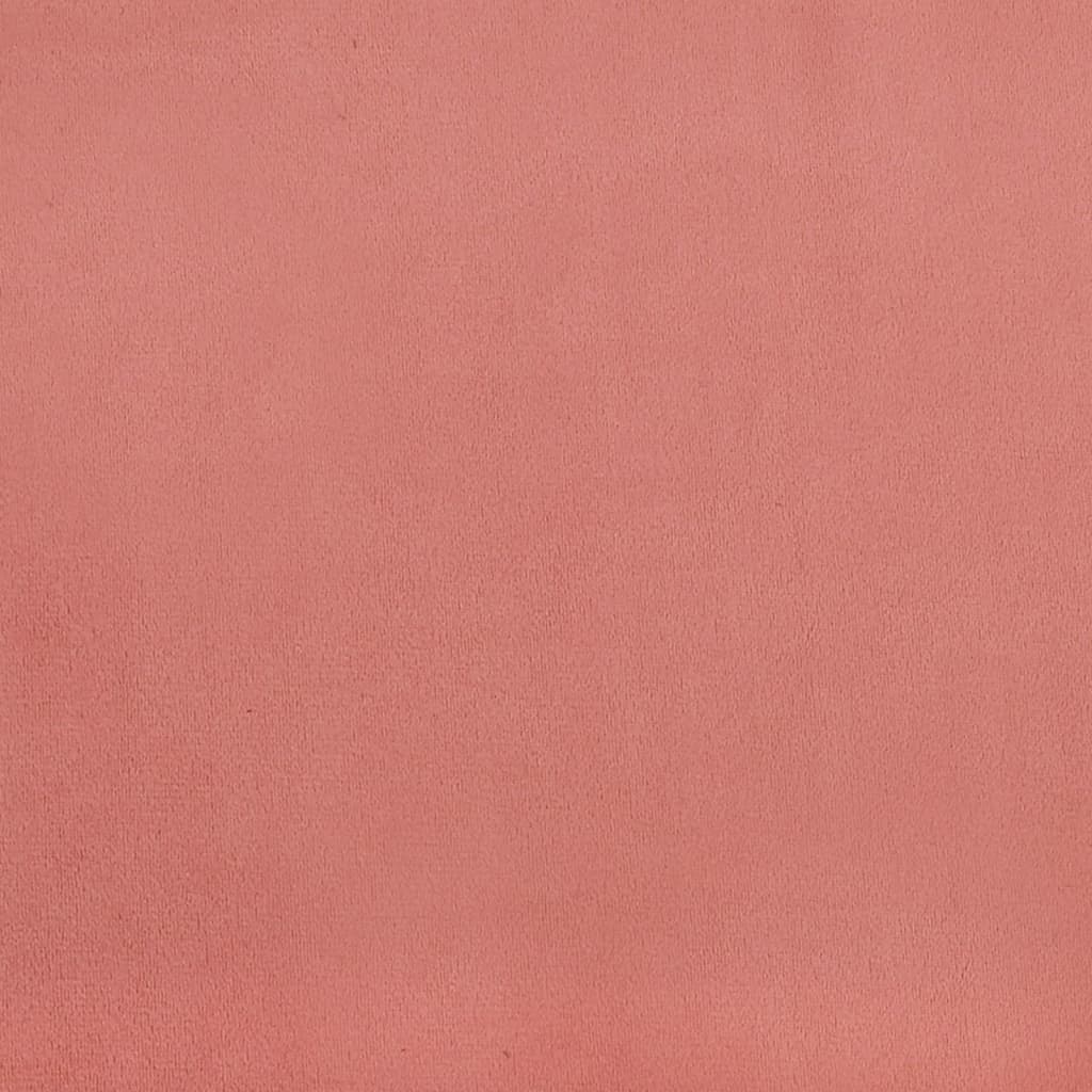 Wandpanelen 1,08 M² Fluweel Roze 30 x 30 cm Rechthoekig