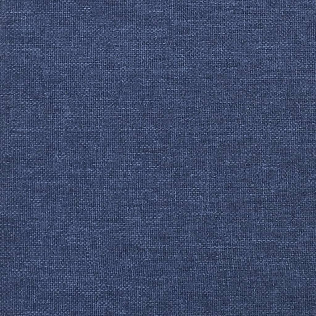 Wandpanelen 1,08 M² Stof Blauw 60 x 15 cm Rechthoekig
