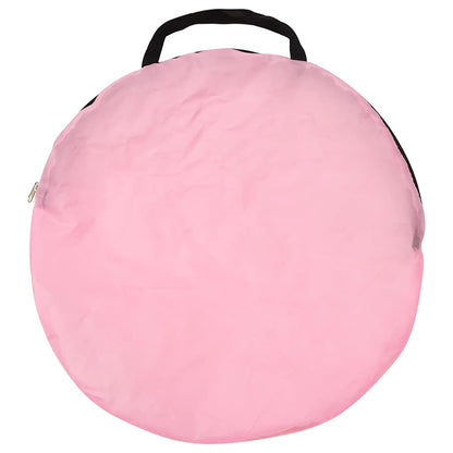 Kinderspeeltent met 250 ballen 100x100x127 cm roze