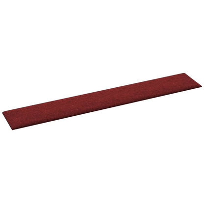 Wandpanelen 1,62 M² Stof Wijnrood 90 x 15 cm Rechthoekig