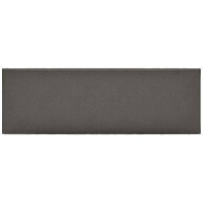 Wandpanelen 3,24 M² Kunstleer Grijs 90 x 30 cm Rechthoekig