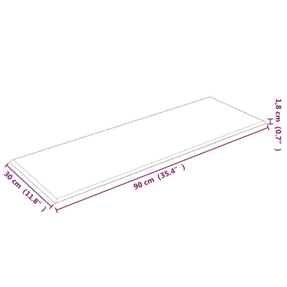 Wandpanelen 3,24 M² Fluweel Roze 90 x 30 cm Rechthoekig