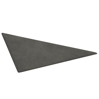 Wandpanelen 0,54 M² Fluweel Donkergrijs 30 x 30 cm Driehoekig