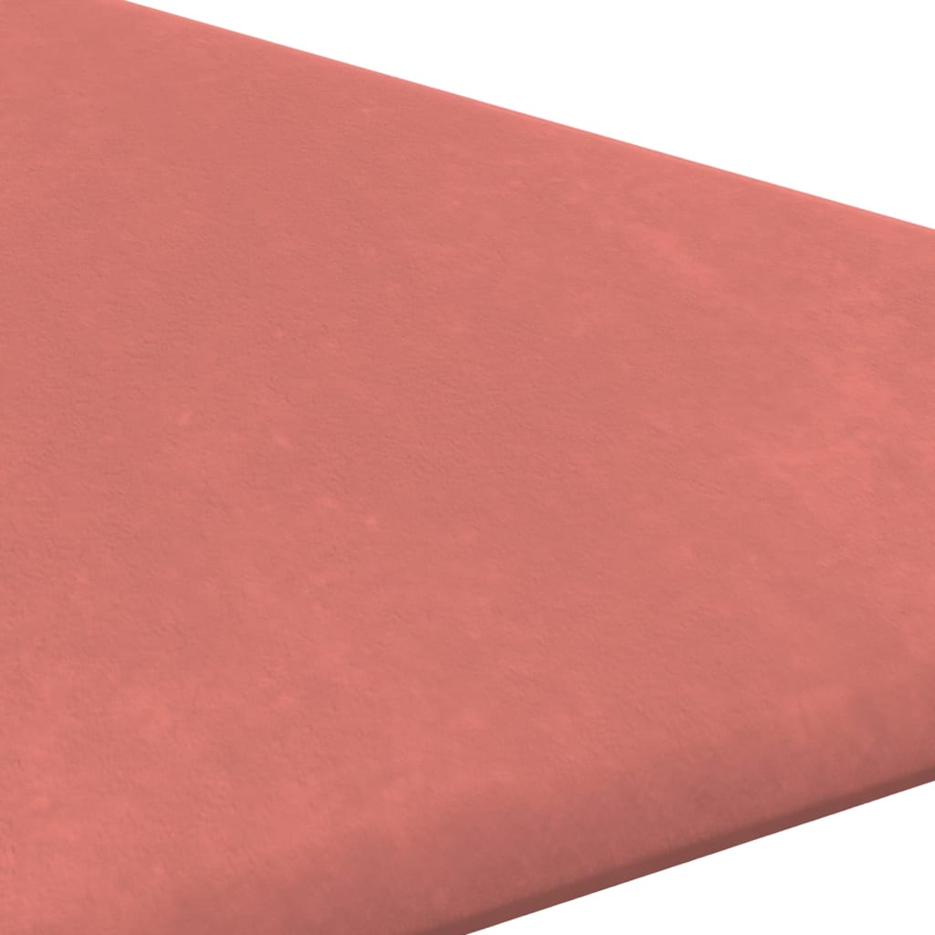 Wandpanelen 0,54 M² Fluweel Roze 30 x 30 cm Driehoekig