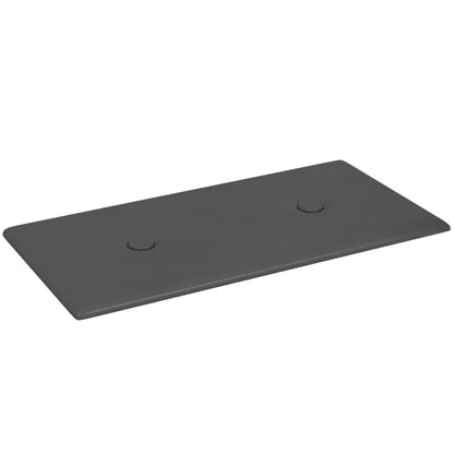 Wandpanelen 0,54 M² Kunstleer 30 x 15 cm Grijs