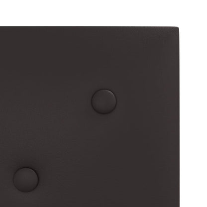 Wandpanelen 1,08 M² Kunstleer 30 x 30 cm Zwart