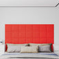Wandpanelen 1,08 M² Kunstleer 30 x 30 cm Rood