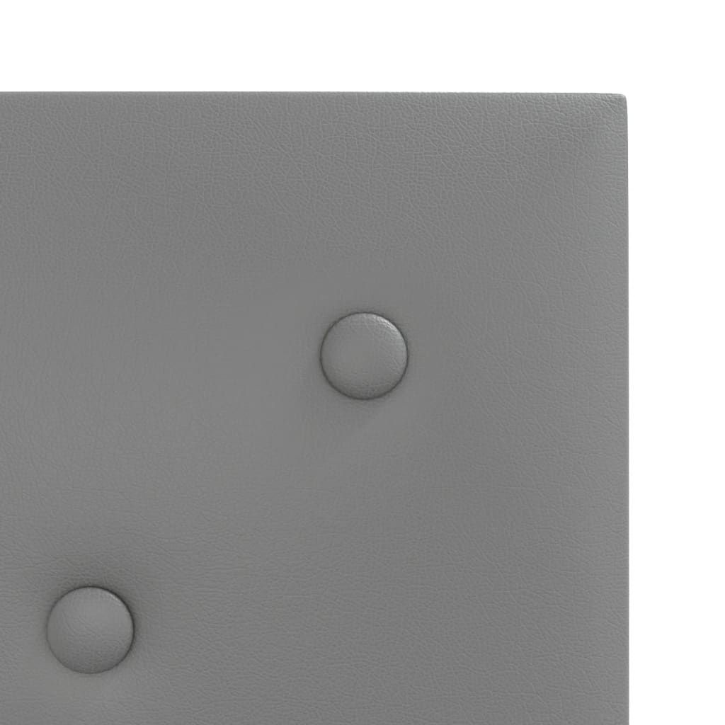Wandpanelen 1,08 M² Kunstleer 30 x 30 cm Grijs