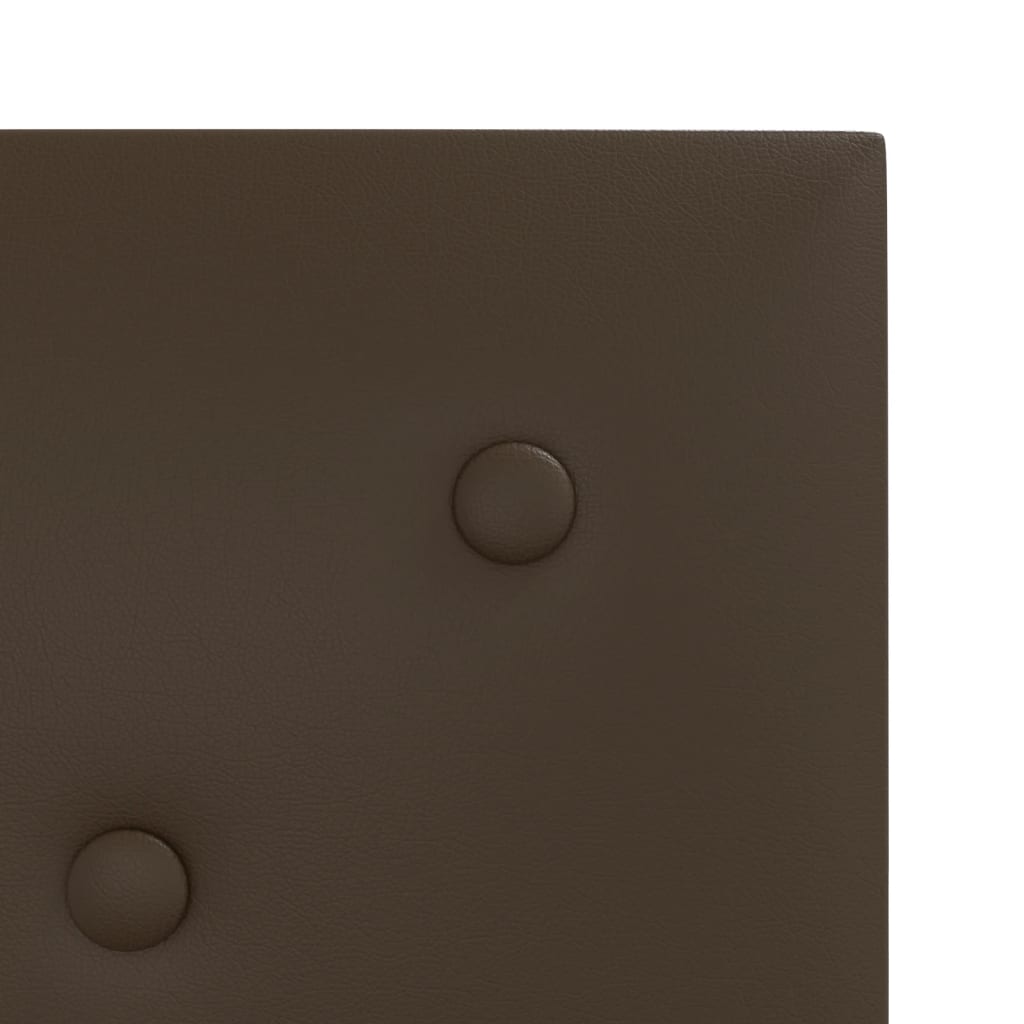 Wandpanelen 1,08 M² Kunstleer 30 x 30 cm Bruin