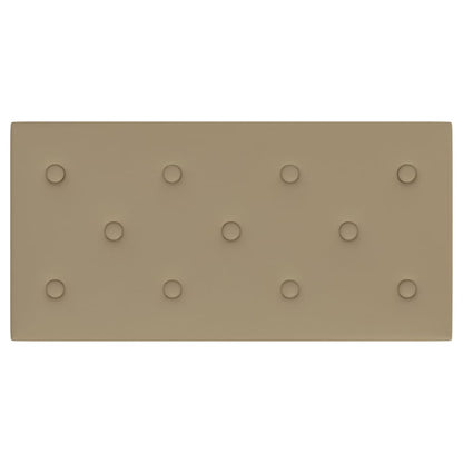 Wandpanelen 2,16 M² Kunstleer Kleur 60 x 30 cm Cappuccino
