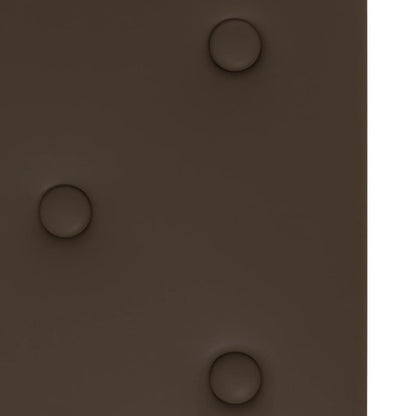 Wandpanelen 2,16 M² Kunstleer 60 x 30 cm Bruin