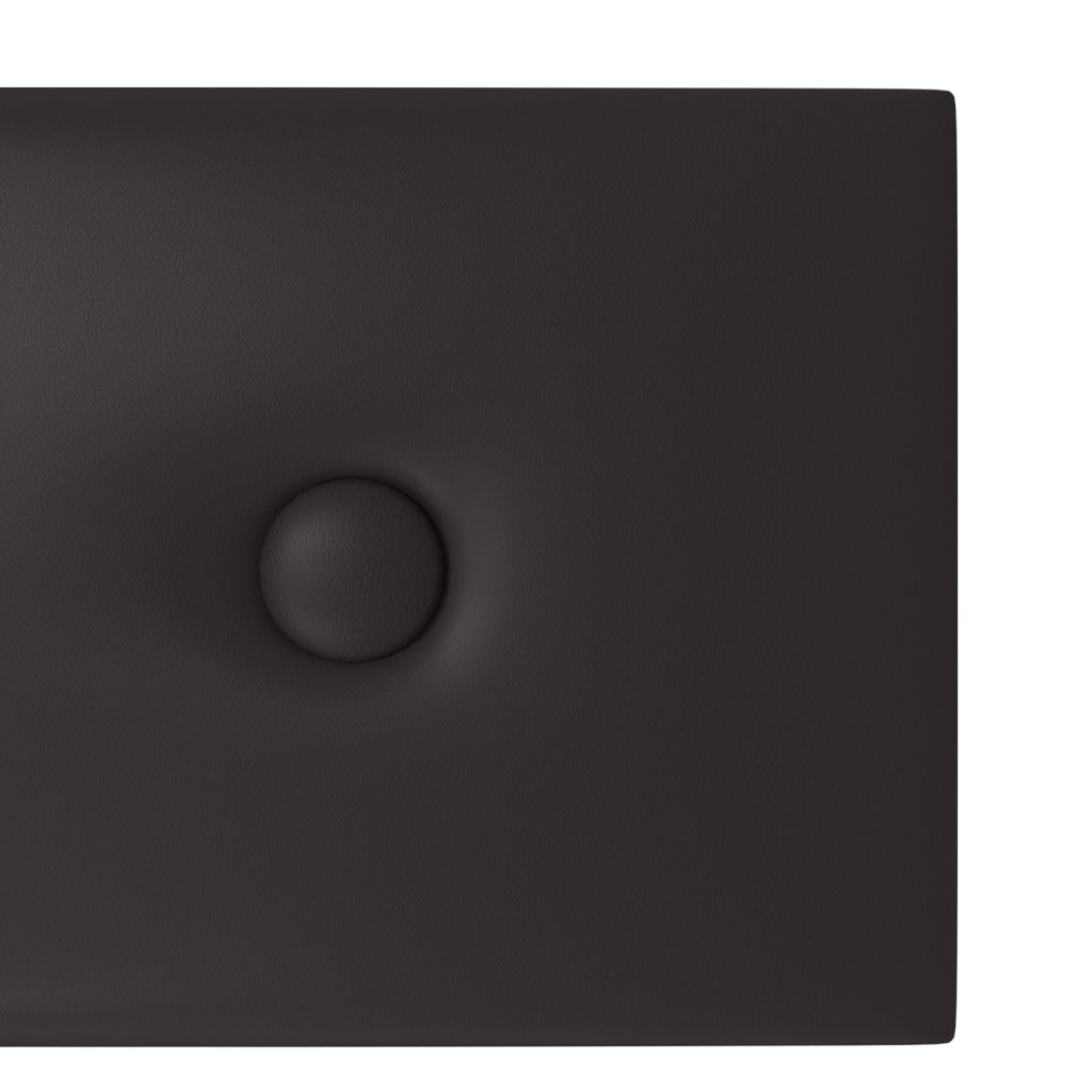 Wandpanelen 1,62 M² Kunstleer 90 x 15 cm Zwart