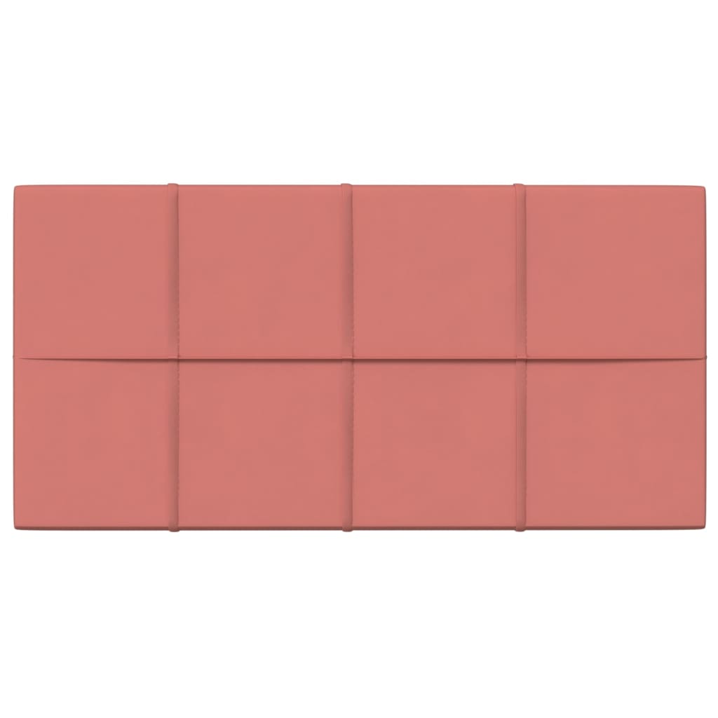 Wandpanelen 2,16 M² Fluweel 60 x 30 cm Roze