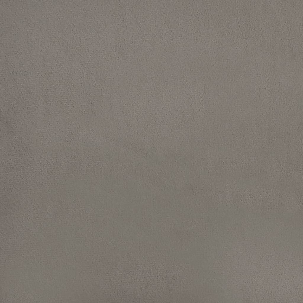 Wandpanelen 1,62 M² Fluweel 90 x 15 cm Lichtgrijs