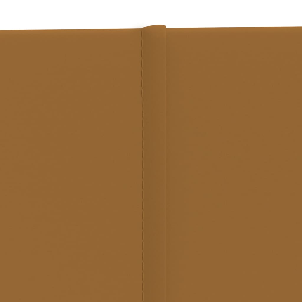 Wandpanelen 1,62 M² Fluweel 90 x 15 cm Bruin