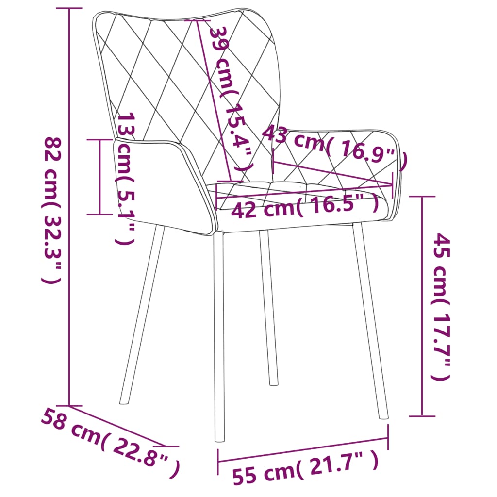 Eetkamerstoelen draaibaar 2 st stof taupe