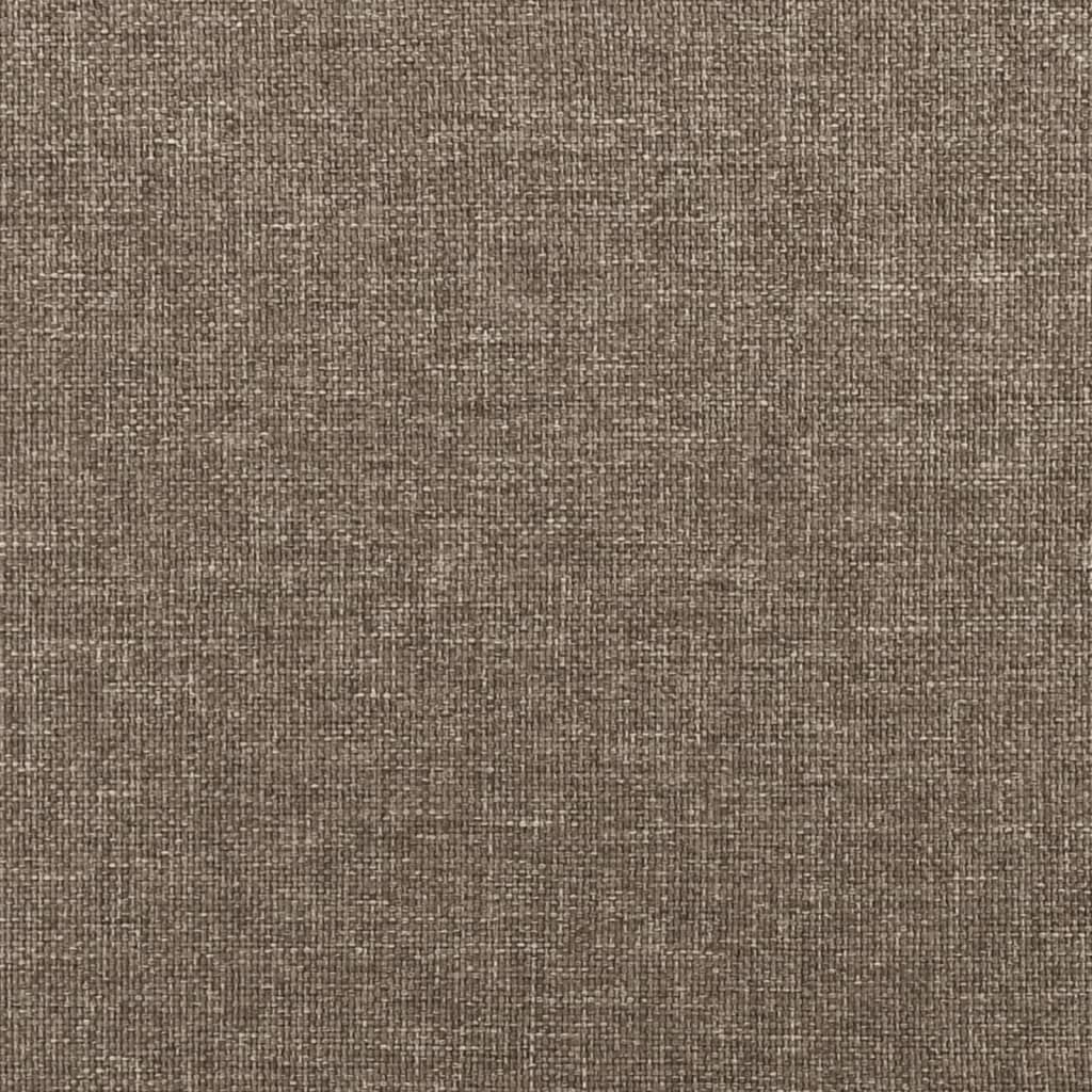Pocketveringmatras 140x200x20 cm stof taupe