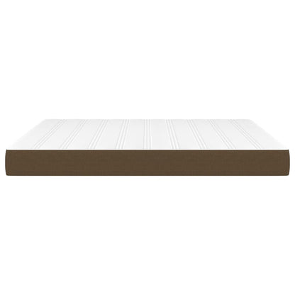 Pocketveringmatras 160x200x20 cm stof donkerbrui8