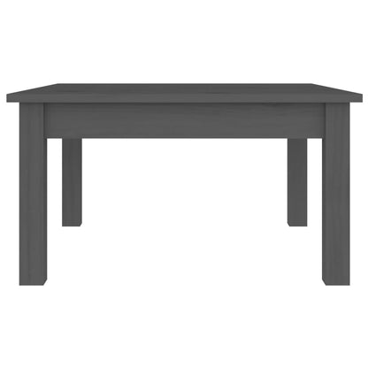 Salontafel 55x55x30 cm massief grenenhout grijs