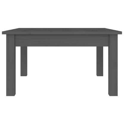 Salontafel 55x55x30 cm massief grenenhout grijs
