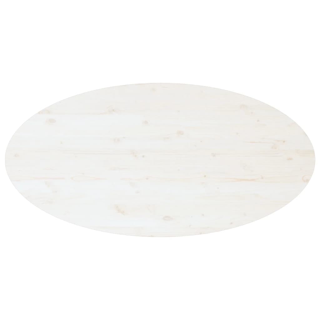 Salontafel 110x55x45 cm massief grenenhout wit