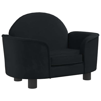 Hondenmand 66X40X45 Cm Fluweel Zwart