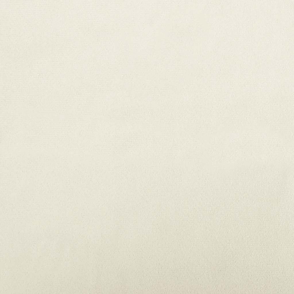 Hondenmand 66X40X45 Cm Fluweel Kleurig Crème