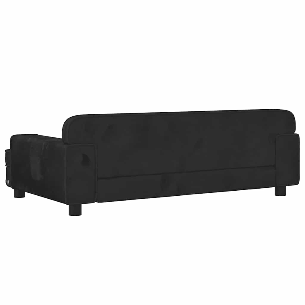 Hondenmand 90 x 53 x 30 cm Zwart