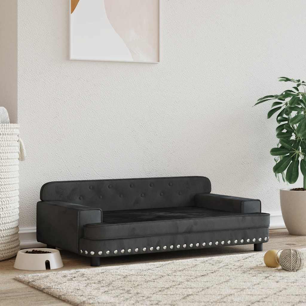 Hondenmand 90 x 53 x 30 cm Zwart
