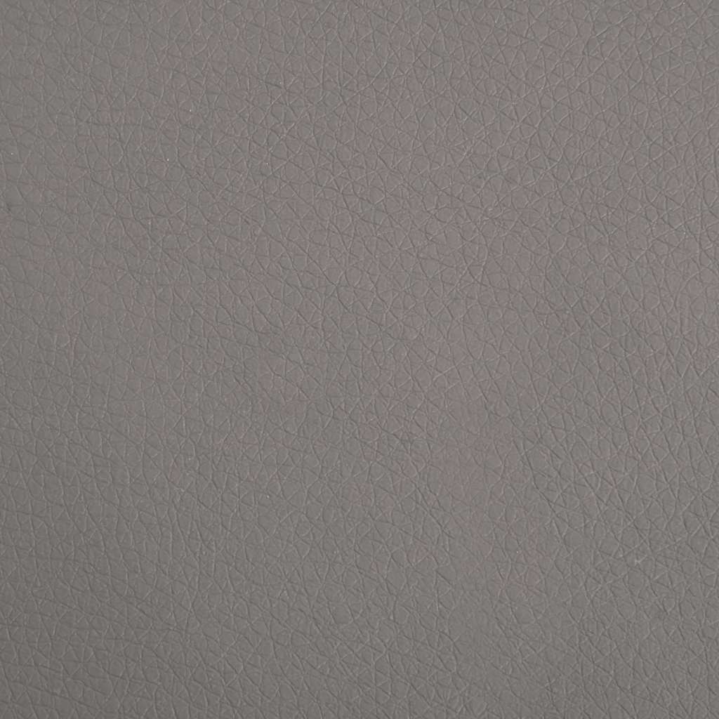 Hondenmand Kunstleer 90 x 53 x 30 cm Grijs