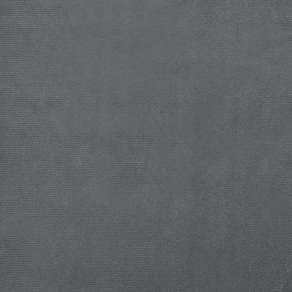 Hondenmand 80 x 45 x 30 cm Donkergrijs Fluweel