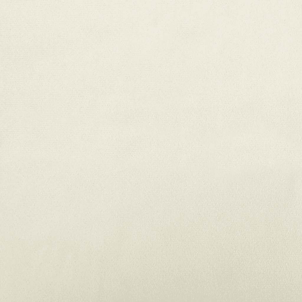 Hondenmand Kleurig 80 x 45 x 30 cm Crème Fluweel