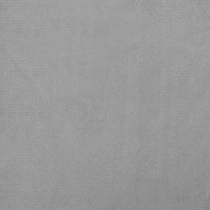 Hondenmand 60 x 40 x 30 cm Lichtgrijs Fluweel