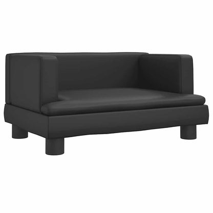 Hondenmand 60 x 40 x 30 cm Zwart Kunstleer