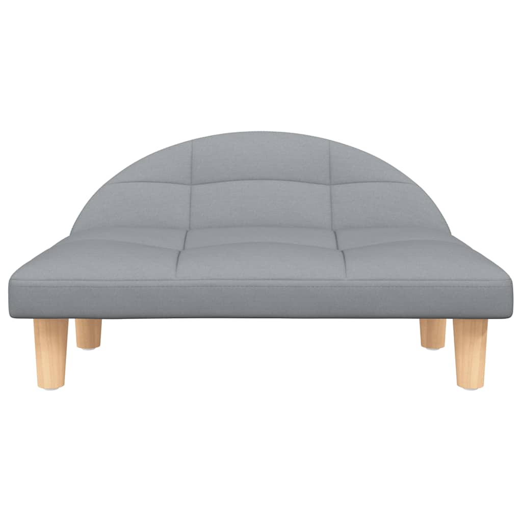 Hondenmand 70X52X30 Cm Lichtgrijs Stof
