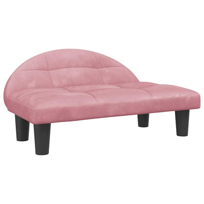 Hondenmand 70X52X30 Cm Roze Fluweel