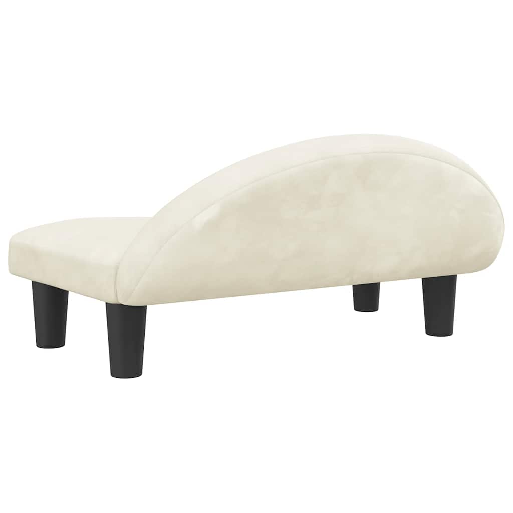 Hondenmand 70X52X30 Cm Kleurig Crème Fluweel