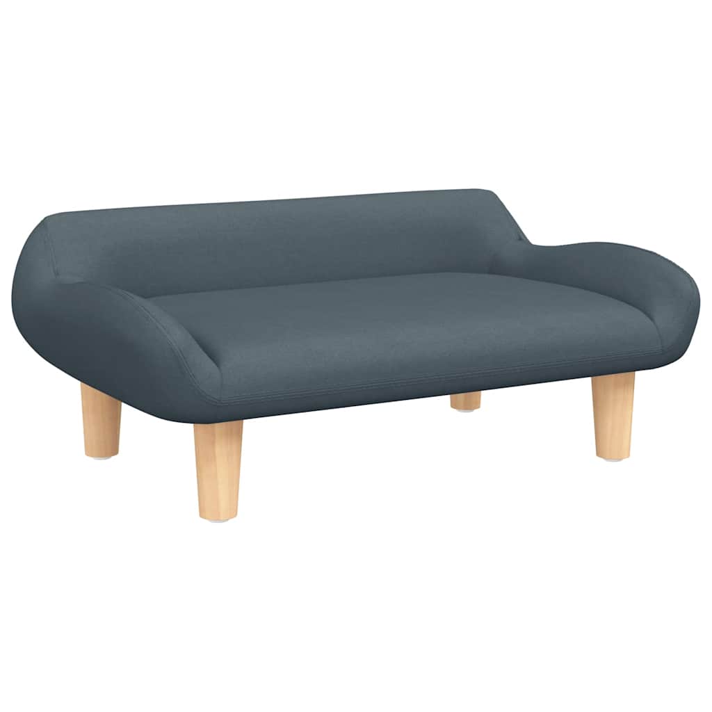 Hondenmand 70X40X24 Cm Donkergrijs Stof