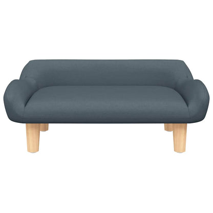 Hondenmand 70X40X24 Cm Donkergrijs Stof