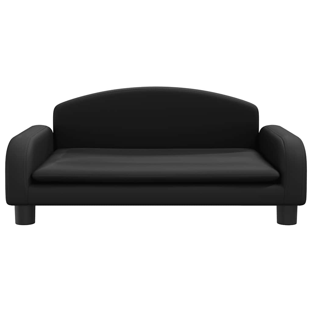 Hondenmand 70 x 45 x 30 cm Zwart Kunstleer