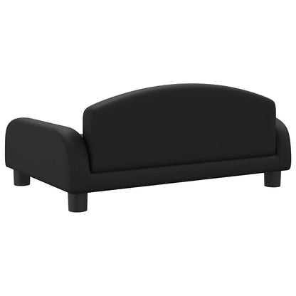 Hondenmand 70 x 45 x 30 cm Zwart Kunstleer