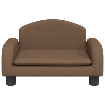 Hondenmand 50 x 40 x 30 cm Bruin Stof