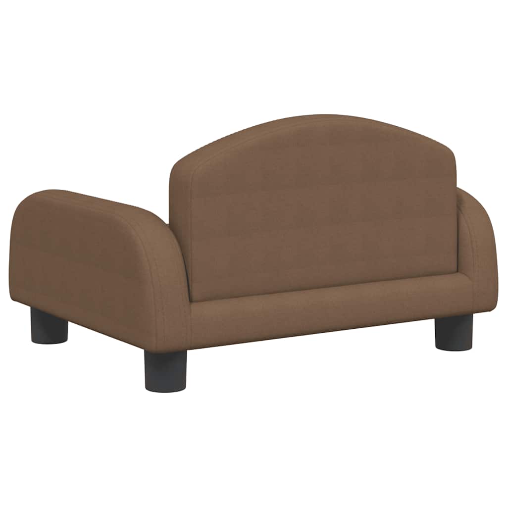 Hondenmand 50 x 40 x 30 cm Bruin Stof