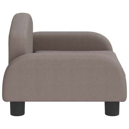 Hondenmand 50 x 40 x 30 cm Taupe Stof