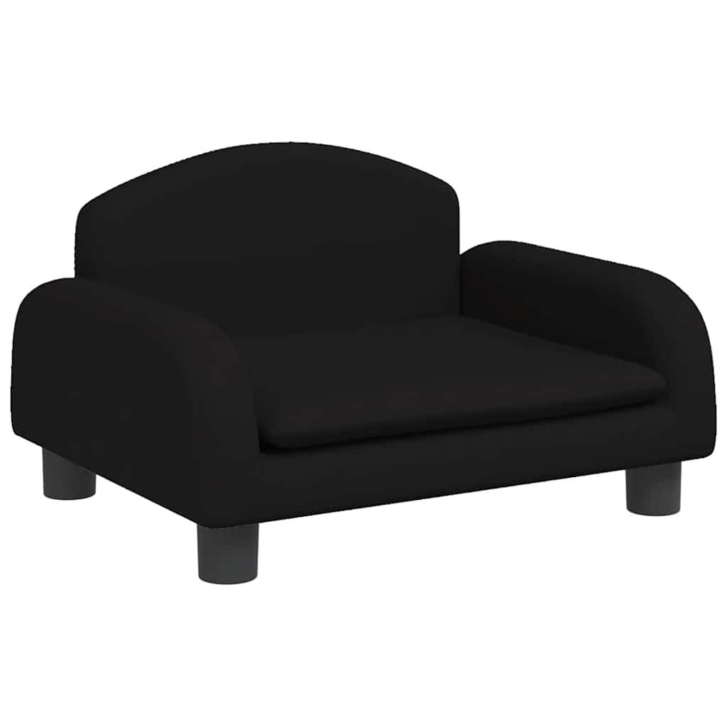 Hondenmand 50 x 40 x 30 cm Zwart Stof