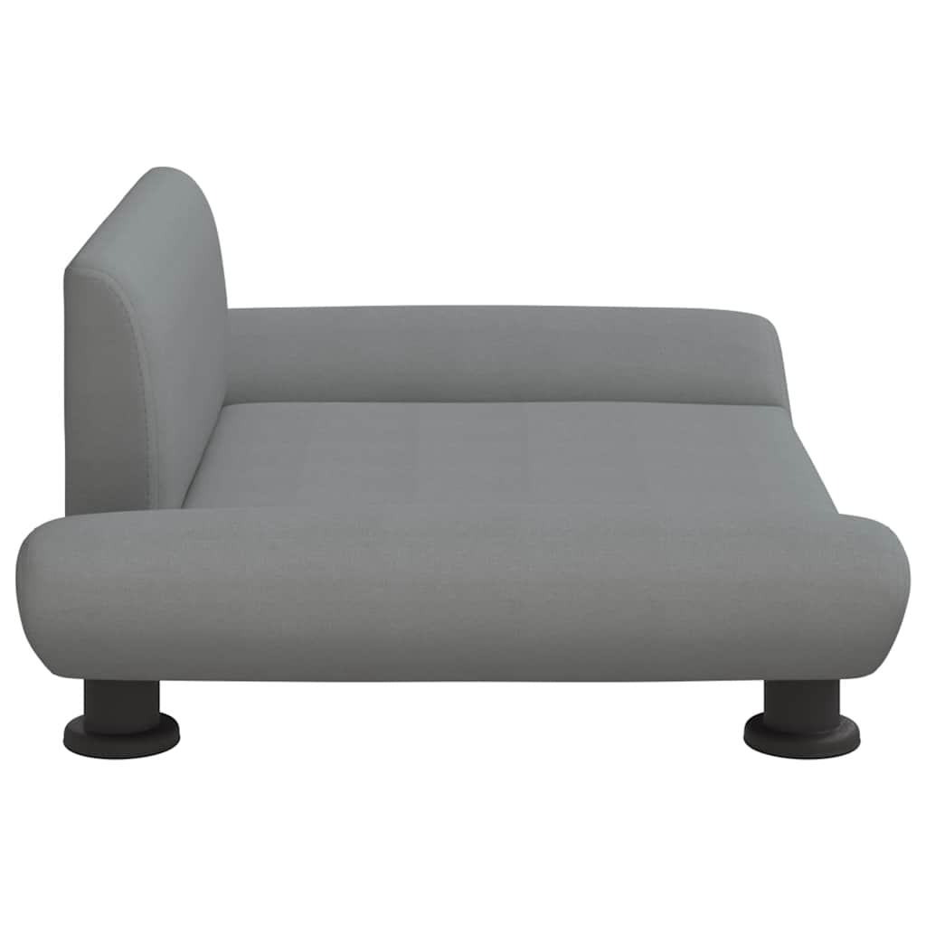 Hondenmand 70X45X28 Cm Lichtgrijs Stof