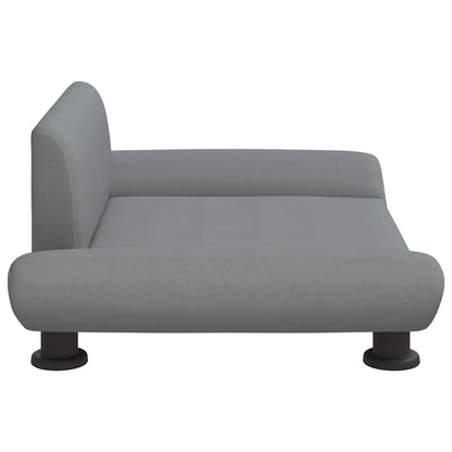 Hondenmand 70X45X28 Cm Lichtgrijs Stof